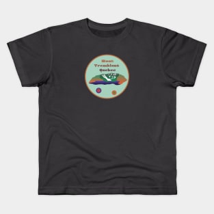 Mont Tremblant, Quebec - Illustrated Design Kids T-Shirt